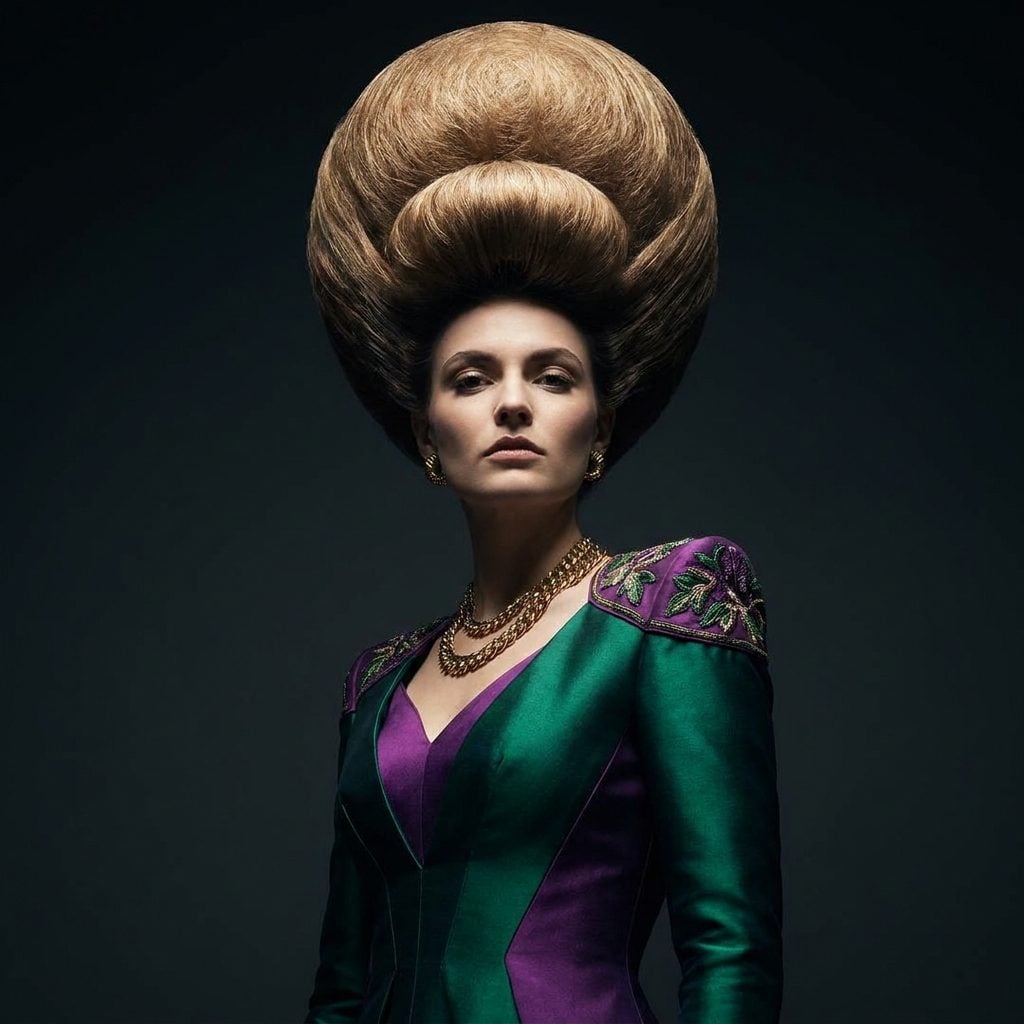 The High-Volume Bouffant