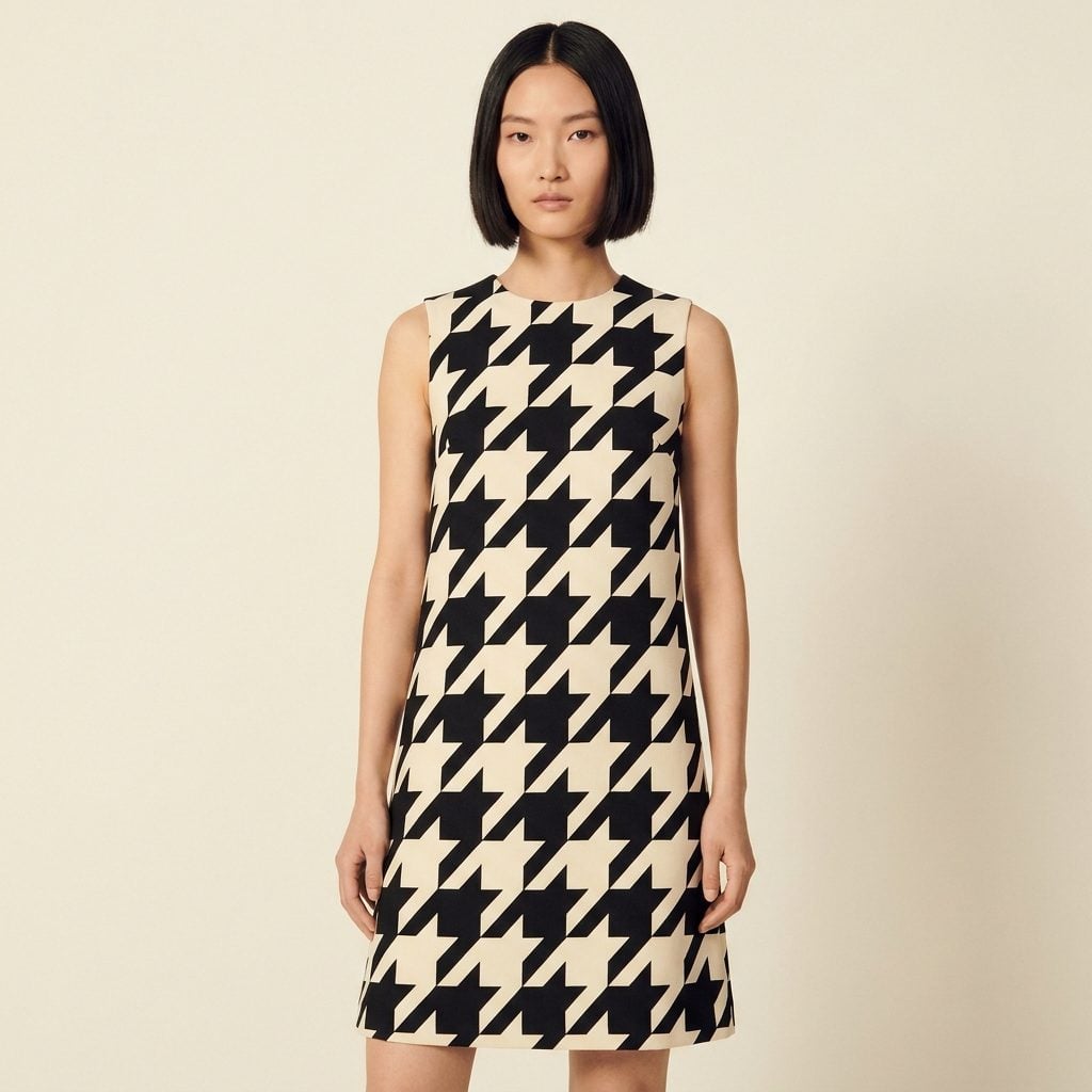 The Houndstooth Tailored Dress