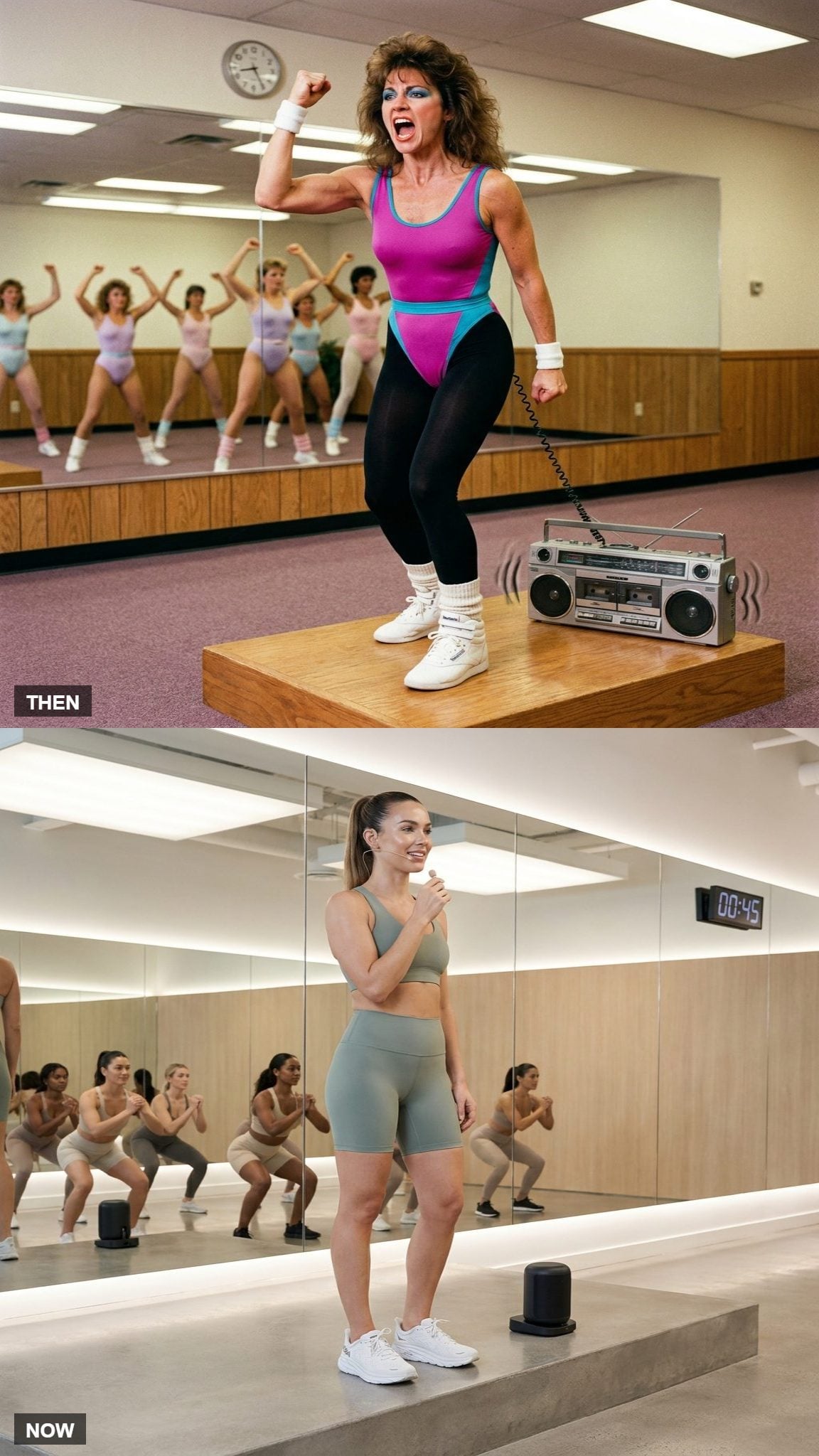 The Instructor Cued With Her Voice, Not a Headset