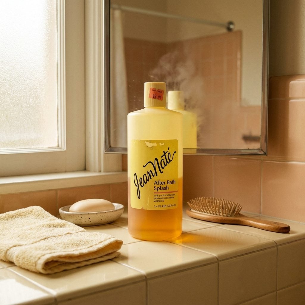 Jean Naté After Bath Splash: $5.99 for the Yellow Bottle in Every Bathroom in America