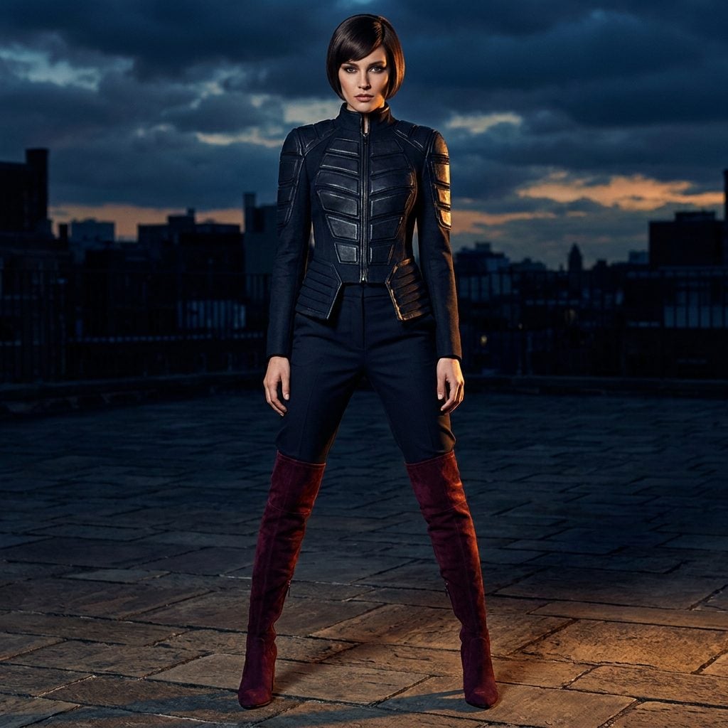 The Kinky Boot in Burgundy Suede That the Mods Called a Power Move