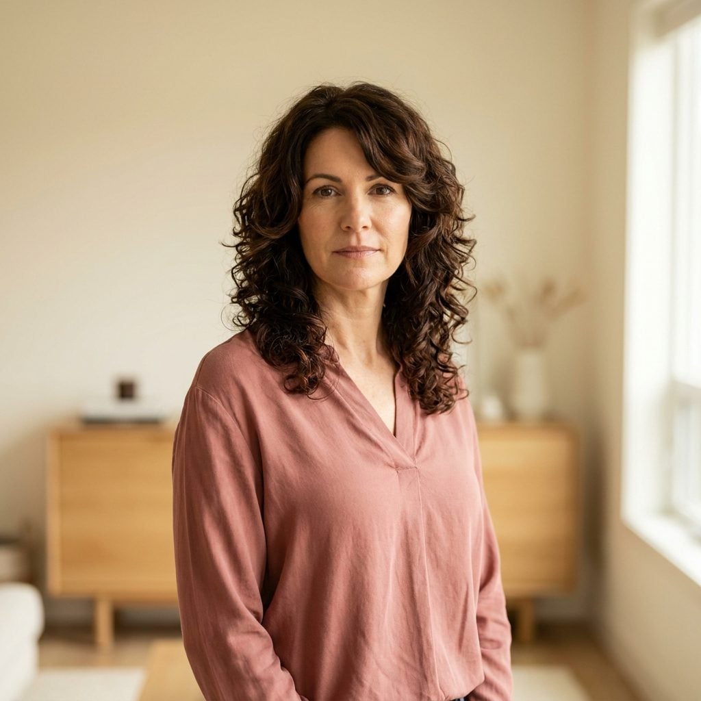The Layered Perm With Face-Framing Curls, Soft in Front, Wild in Back