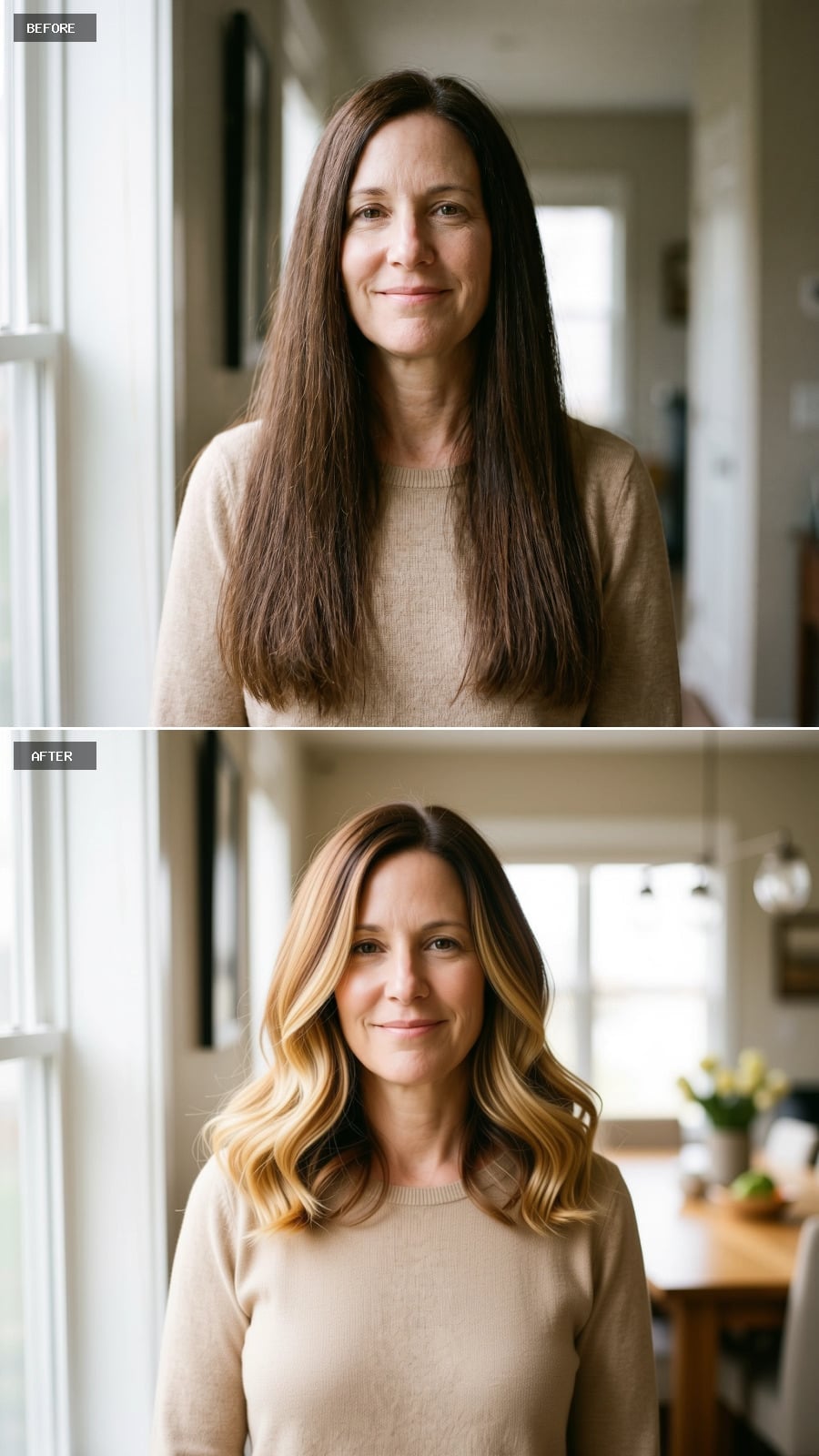 Blonde Ends and Soft Waves Just Rewrote Her Whole Silhouette