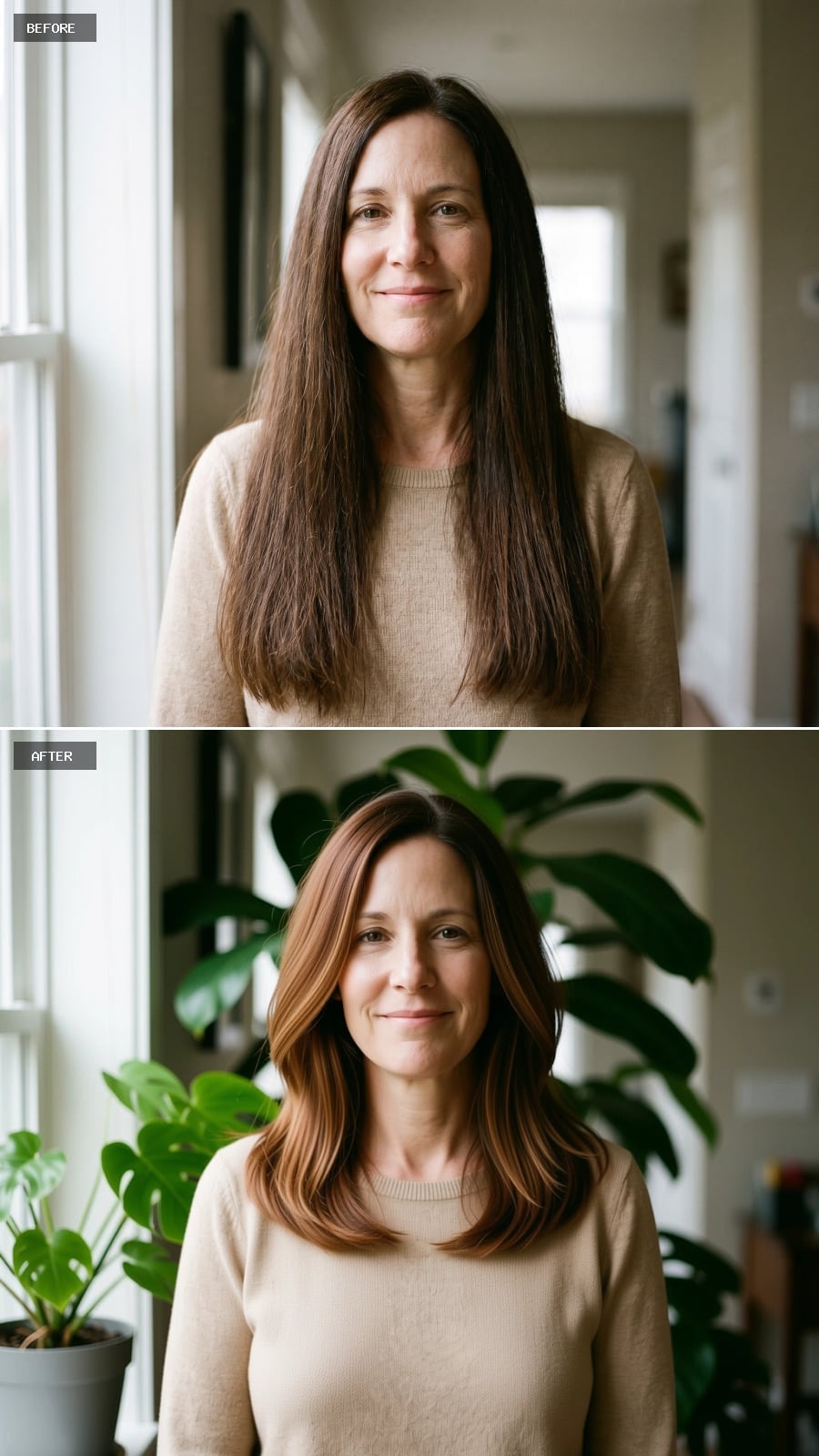 Lighter Color, Shorter Length, and Her Face Finally Has Room to Breathe