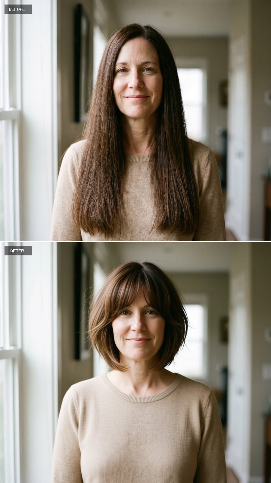 Wispy Bangs and a Chin-Length Bob Just Did 10 Years of Work
