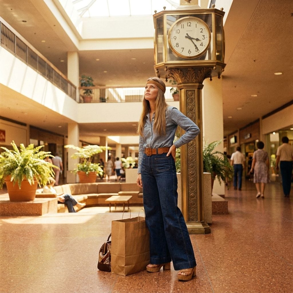 The Mall Clock Where You Realized You'd Been Shopping for Hours Without Noticing
