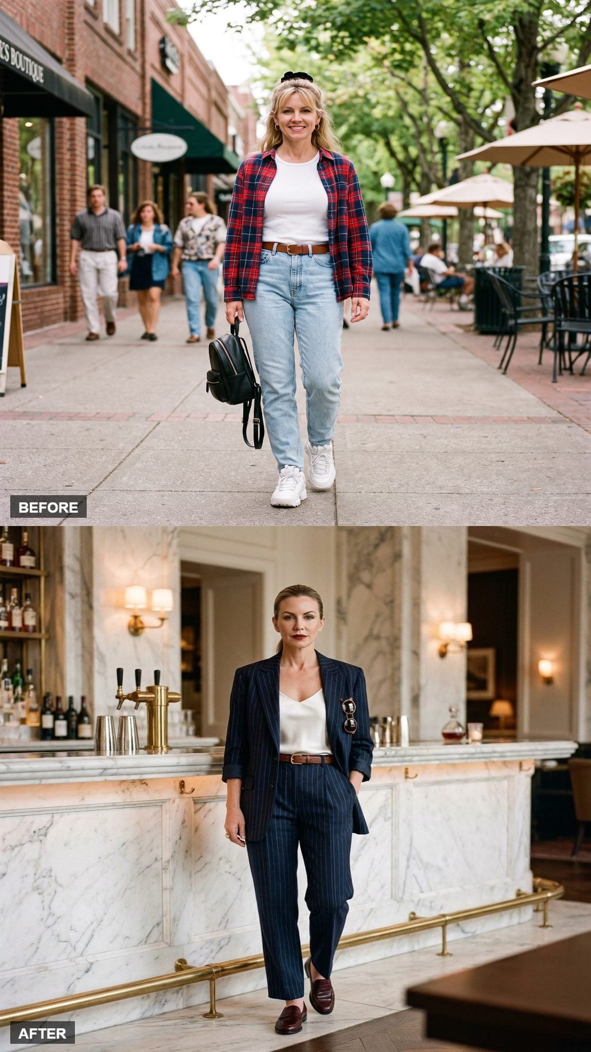 Menswear Borrowed, Not Copied