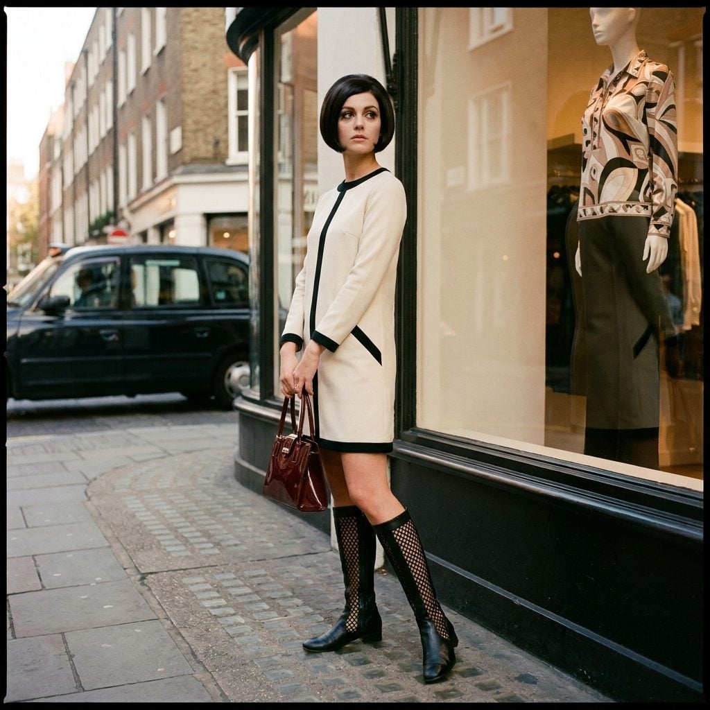 The Mesh-Panel Cutout Boot That Made Fishnets Redundant