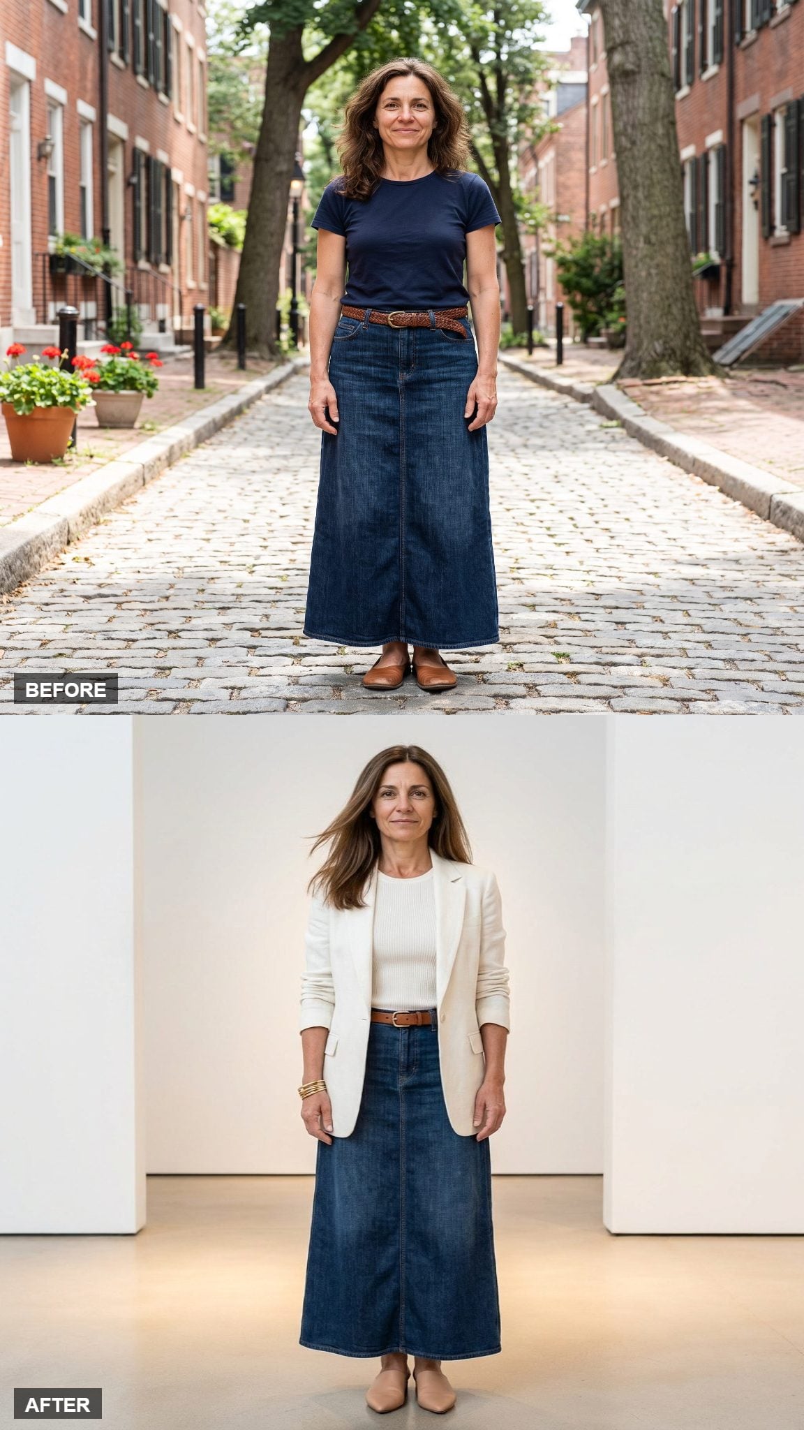 Ivory Layers for Quiet Contrast