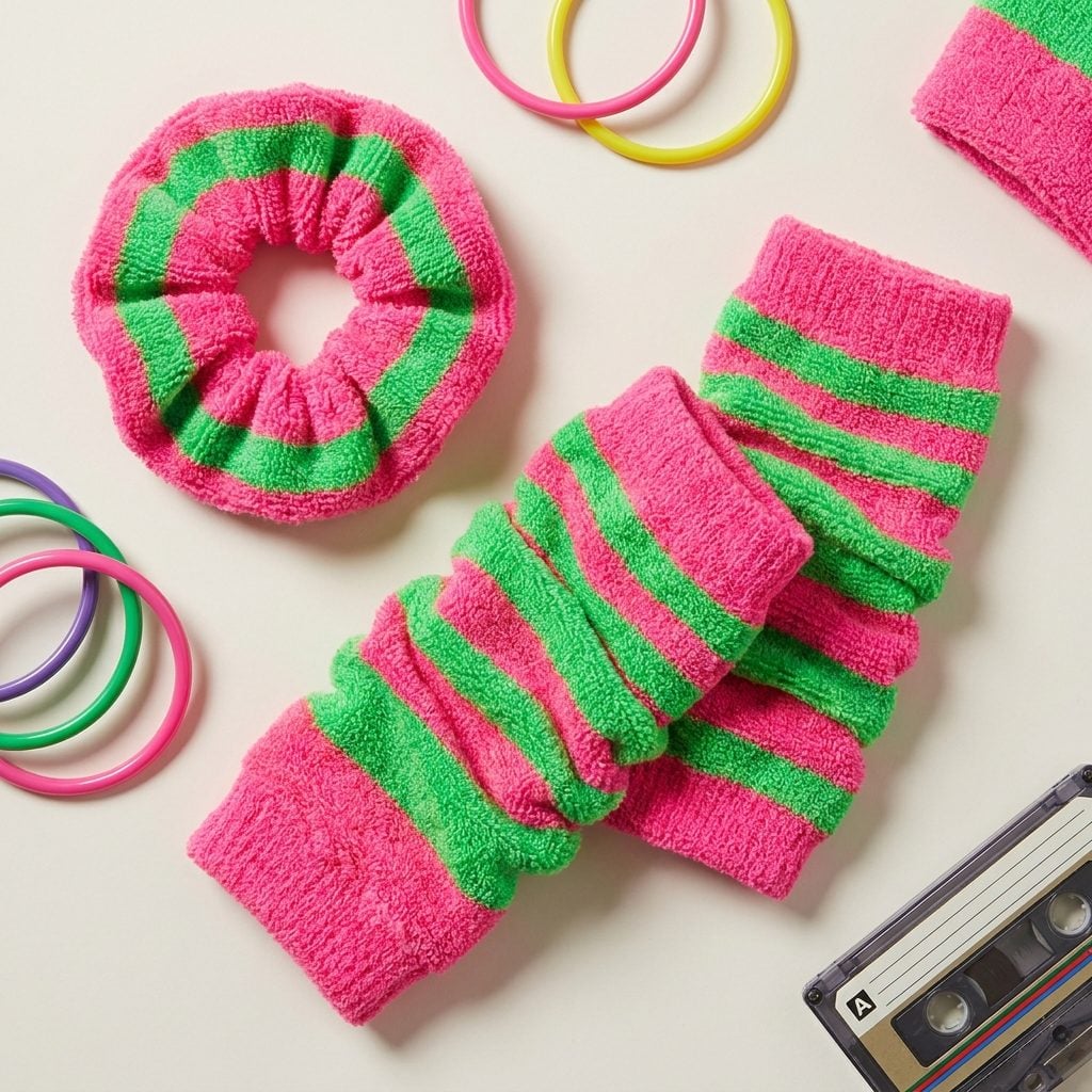 The Terrycloth Scrunchie That Survived Aerobics and Swim Practice
