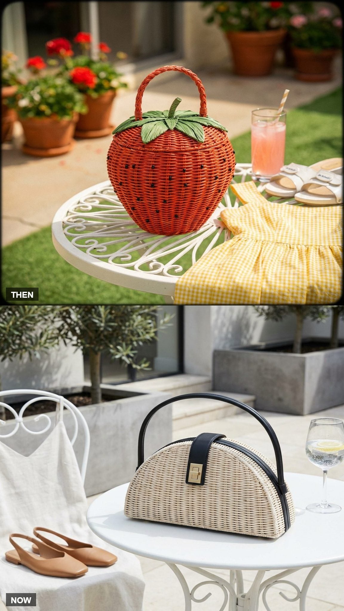 The Novelty Wicker Basket Shaped Like Absolutely Nothing Practical