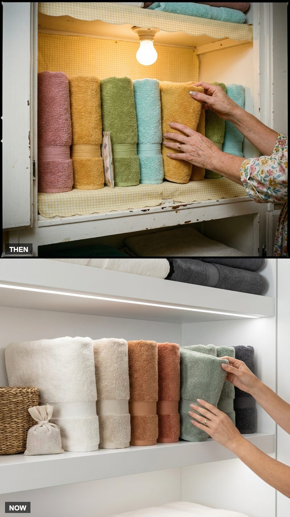The Person Who Folds Towels Into Thirds Like a Hotel, That Habit Has a Specific Origin