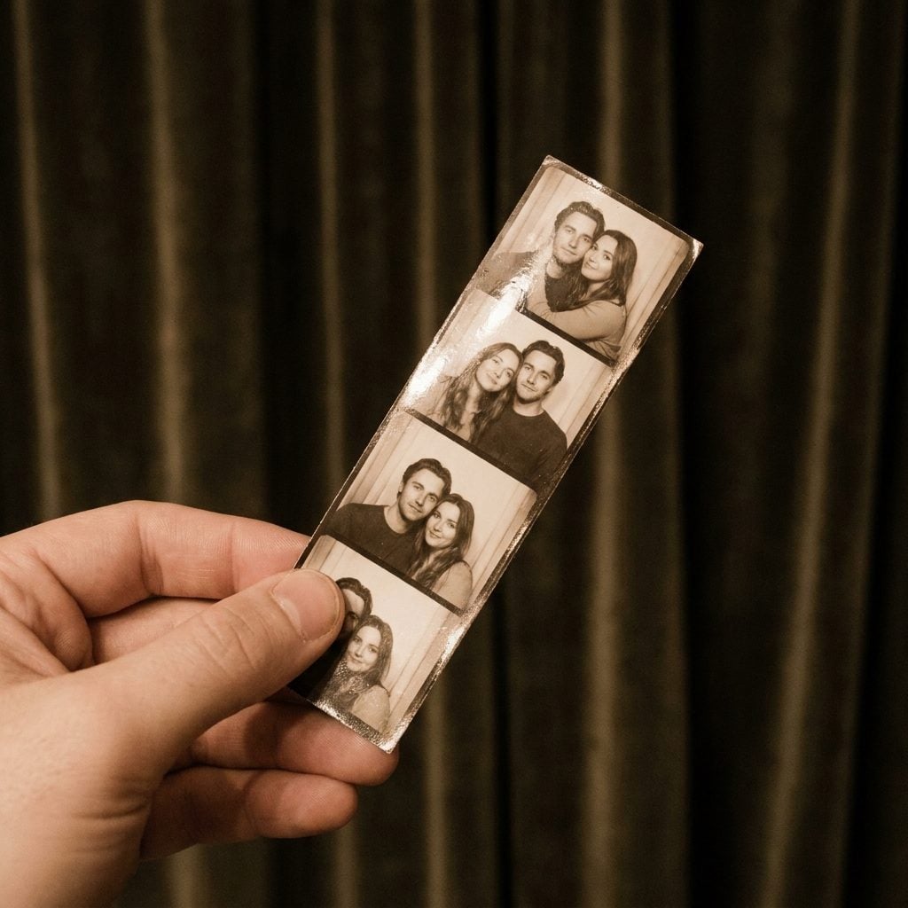 The Photo Booth: A Buck or Two for Four Blurry Memories