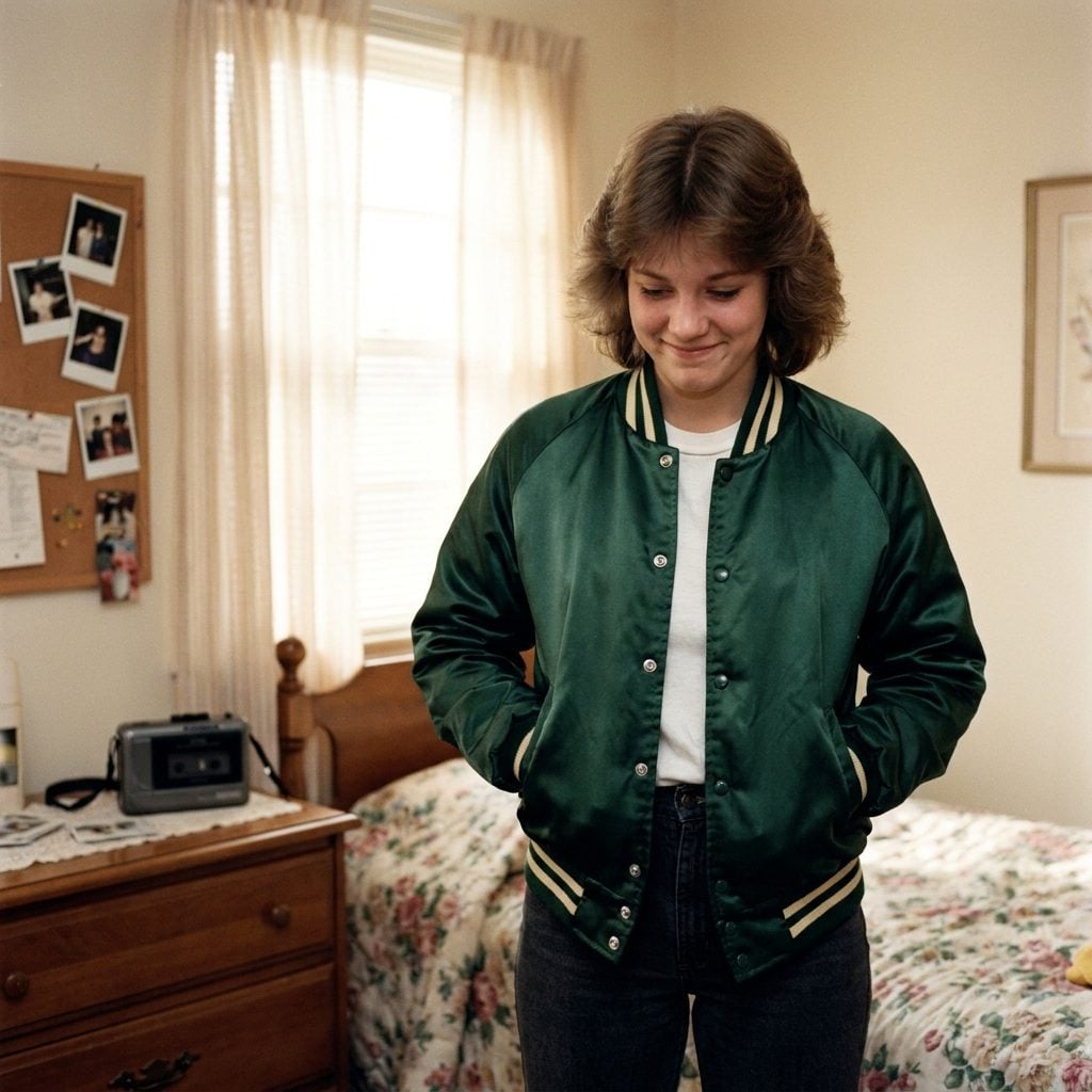 The Plain Satin Jacket You Bought With Your Own Money From Your First Real Paycheck