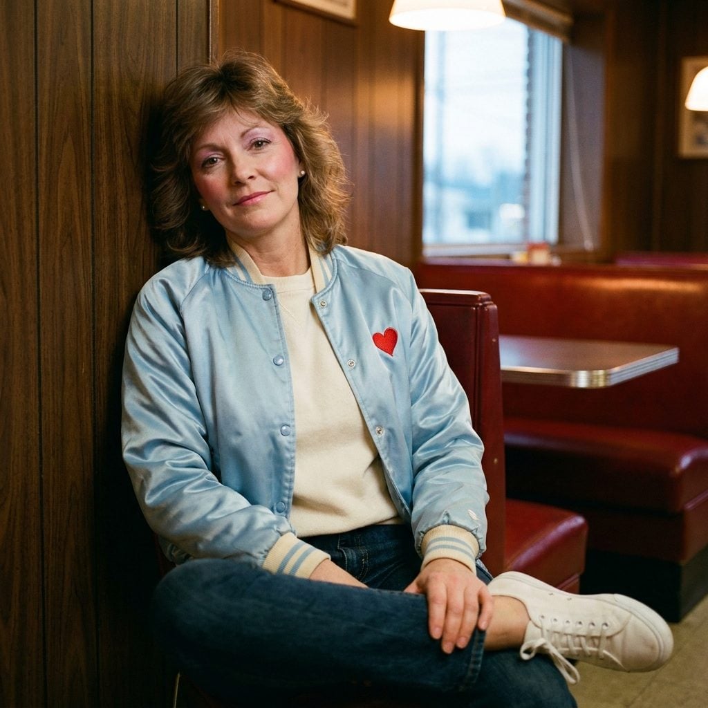 The Powder Blue Satin Jacket That Matched a Boyfriend's Exactly, and You Both Knew It