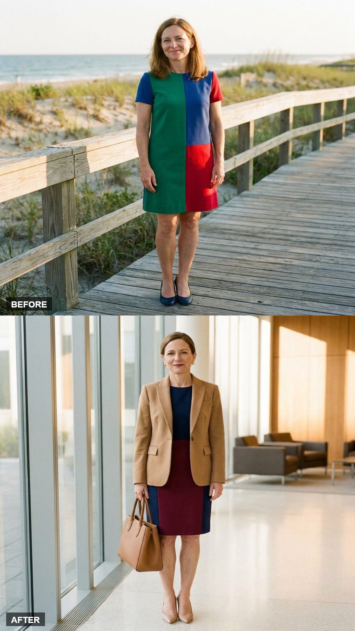 Power-Lunch Update in a Structured Sheath and Blazer