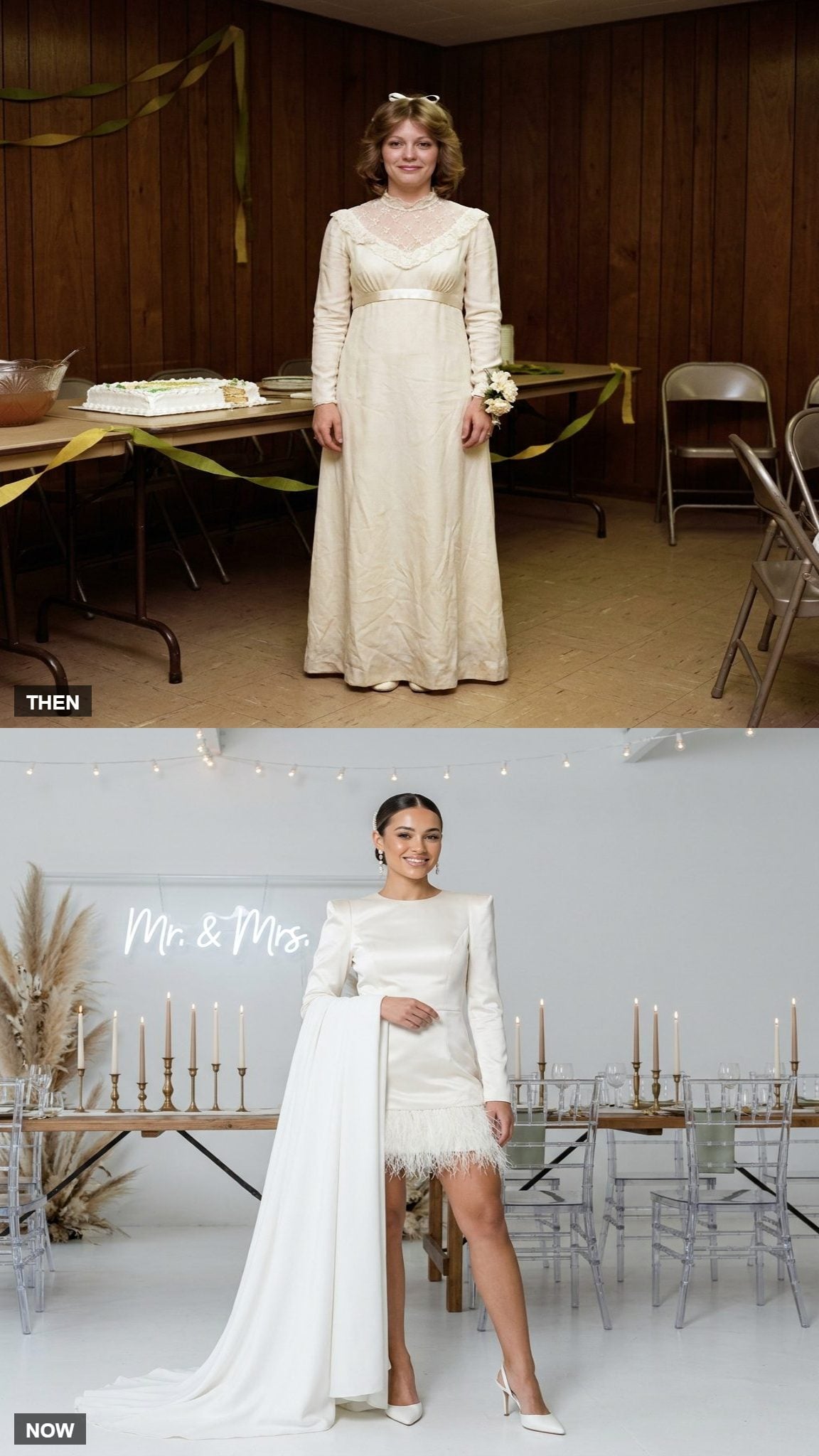The Reception Outfit Change: Unusual Then, Increasingly Common Now