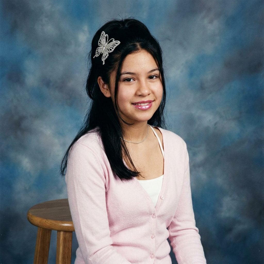 The Rhinestone Butterfly Clip Saved for Picture Day and Semi-Formal