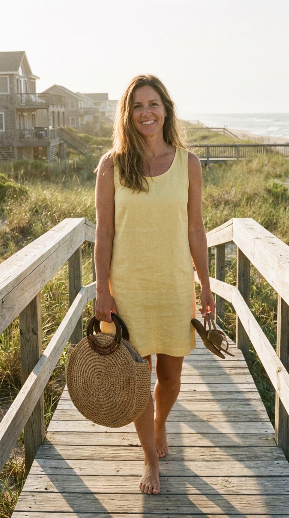 The Round Straw Bag