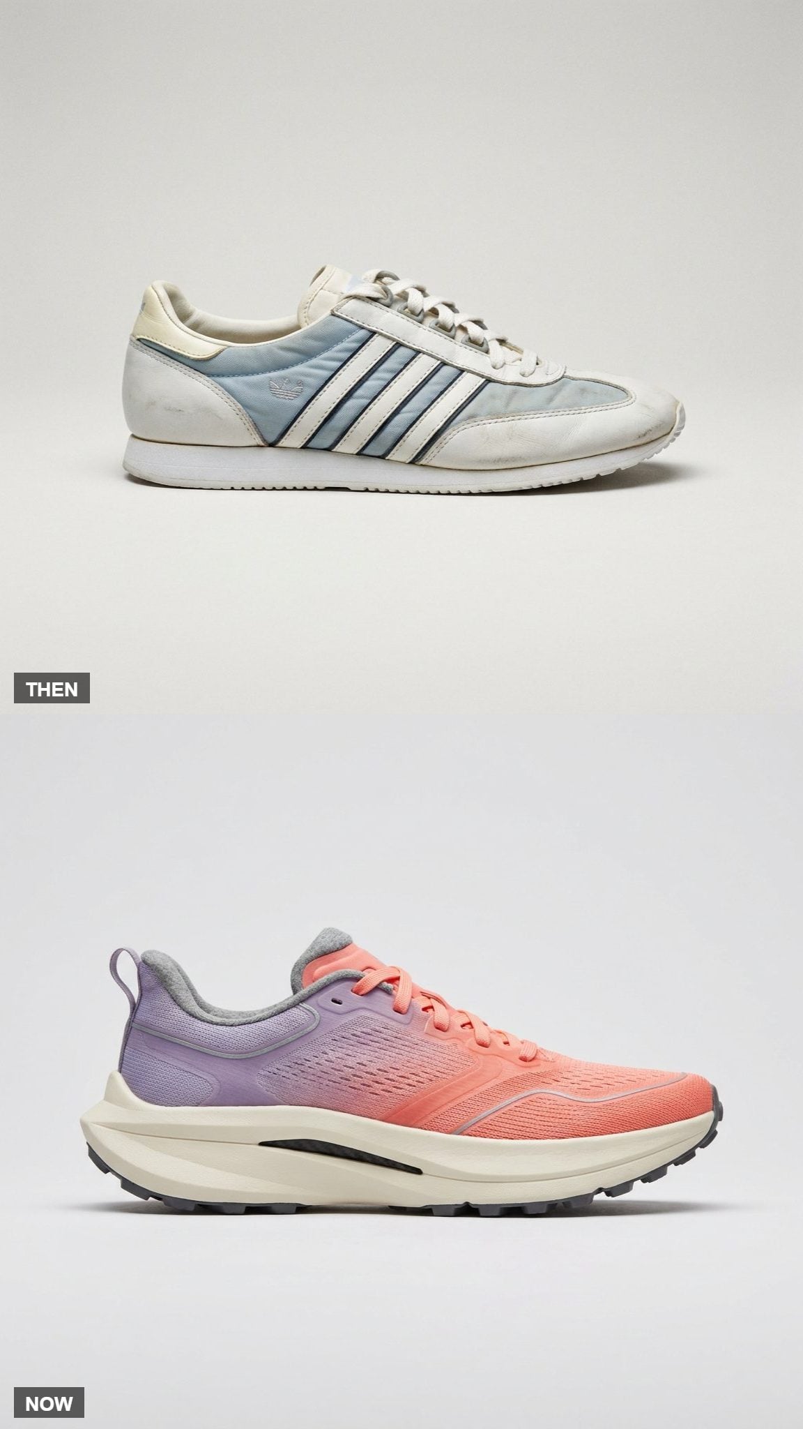 Running Shoes Had Far Fewer Specialized Options