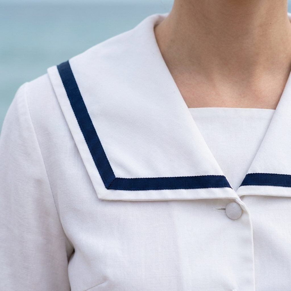 The Sailor-Collar Nautical Dress