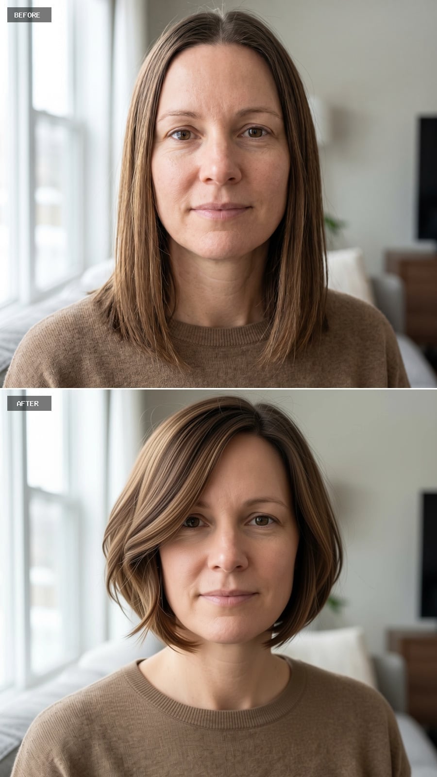 Highlights and a Bob Cut Shorter Than She's Probably Worn It in Years