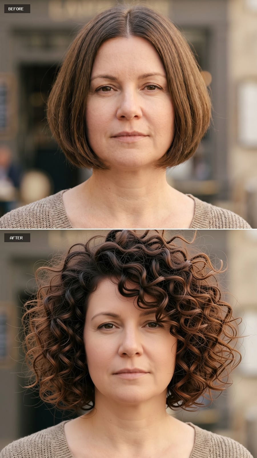 Curls That Add Height, Not Width, and Finally Give Round Faces a Fair Shot
