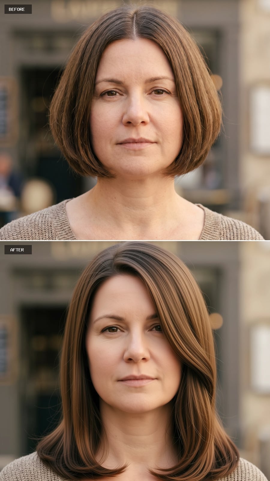 Longer Length With Face-Framing Layers That Quietly Reframe the Jaw