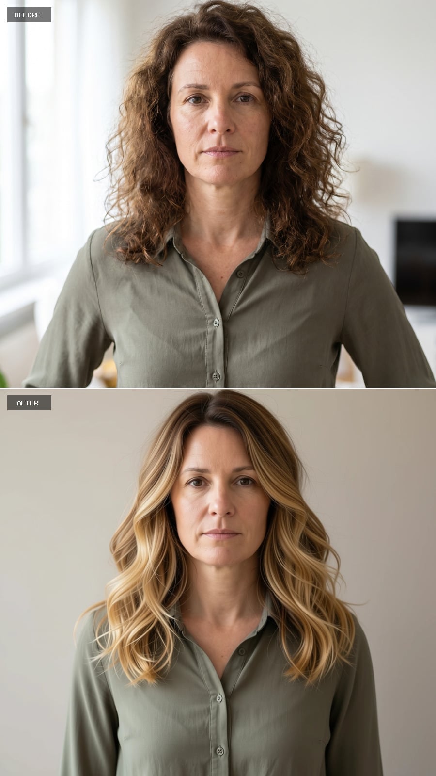 Blonde Balayage and Loose Waves Gave Her a Look Worth Repeating