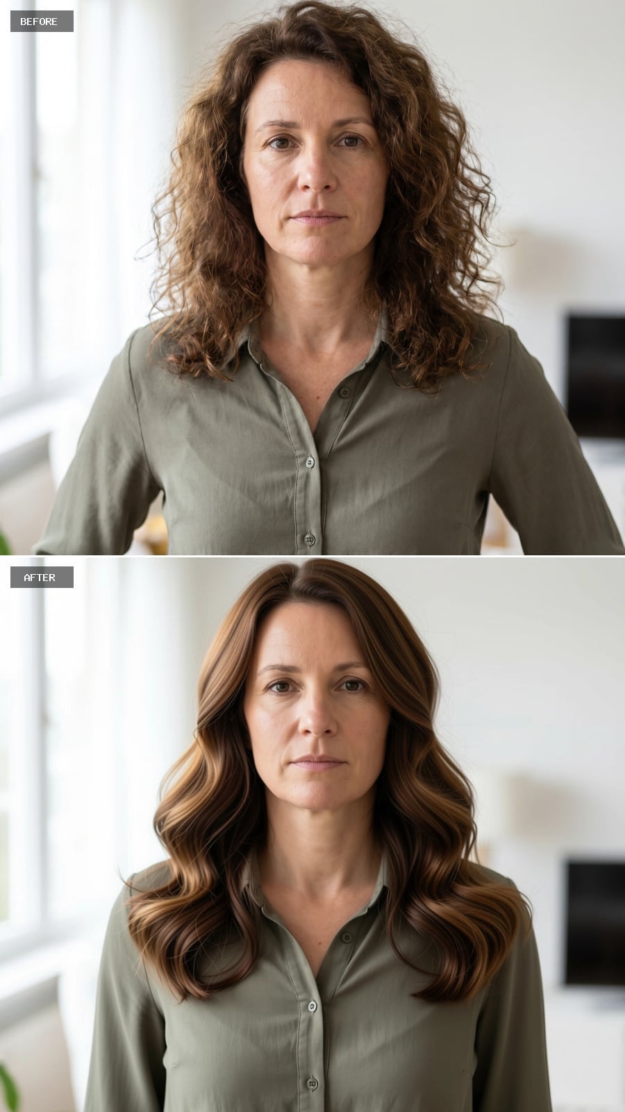 Loose Waves With Highlights That Make Curly Hair Look Like a Deliberate Choice