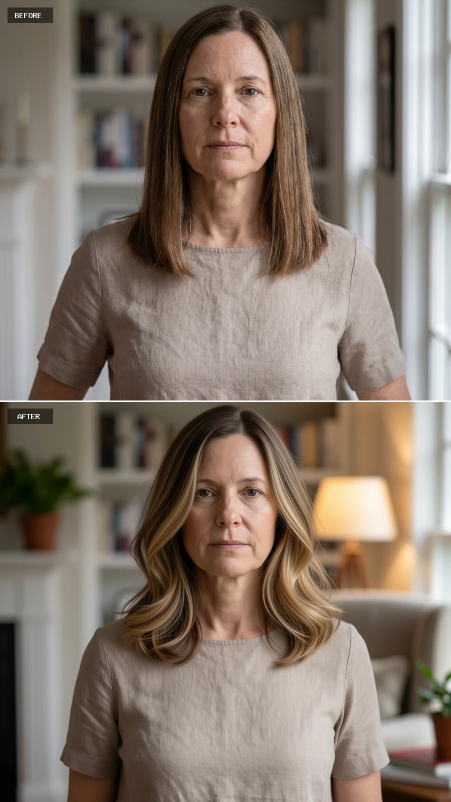 Layers Didn't Thin Her Hair. They Gave It Somewhere to Go.