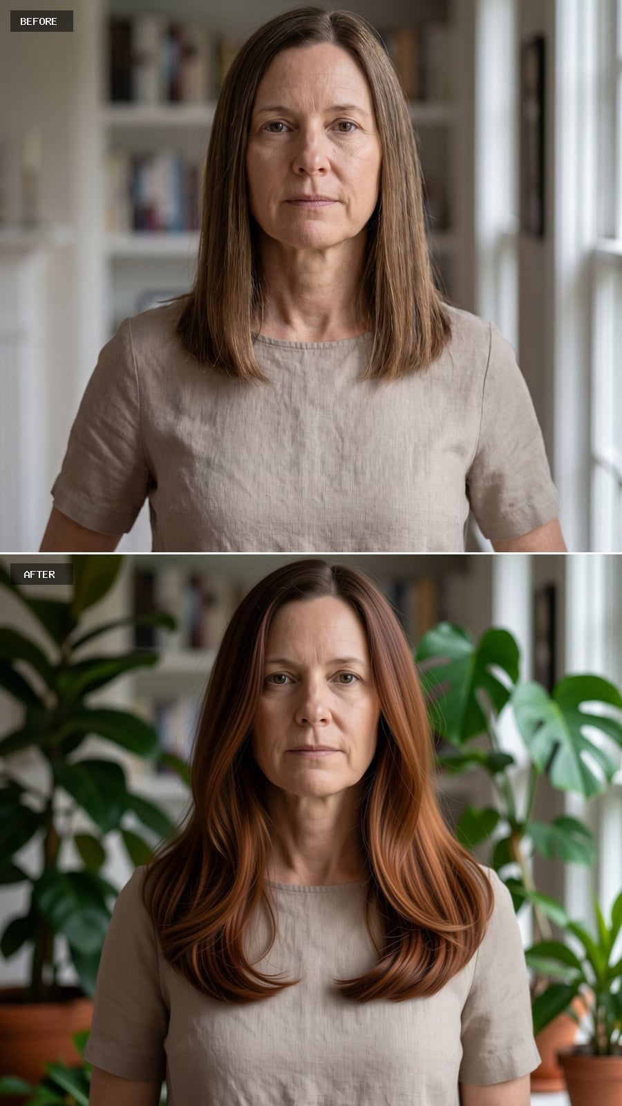 Longer, Layered, and Copper-Toned: Fine Hair's Case Finally Got a Closing Argument