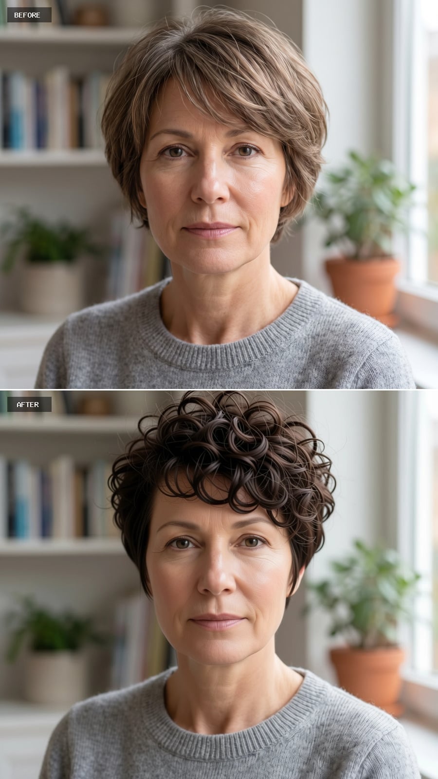 Curls That Short, That Dark, That Deliberate—Round Faces Take Note