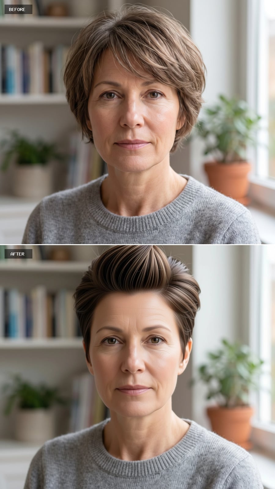 Volume Swept Back, Not Down, With a Pompadour Lift That Takes Real Commitment