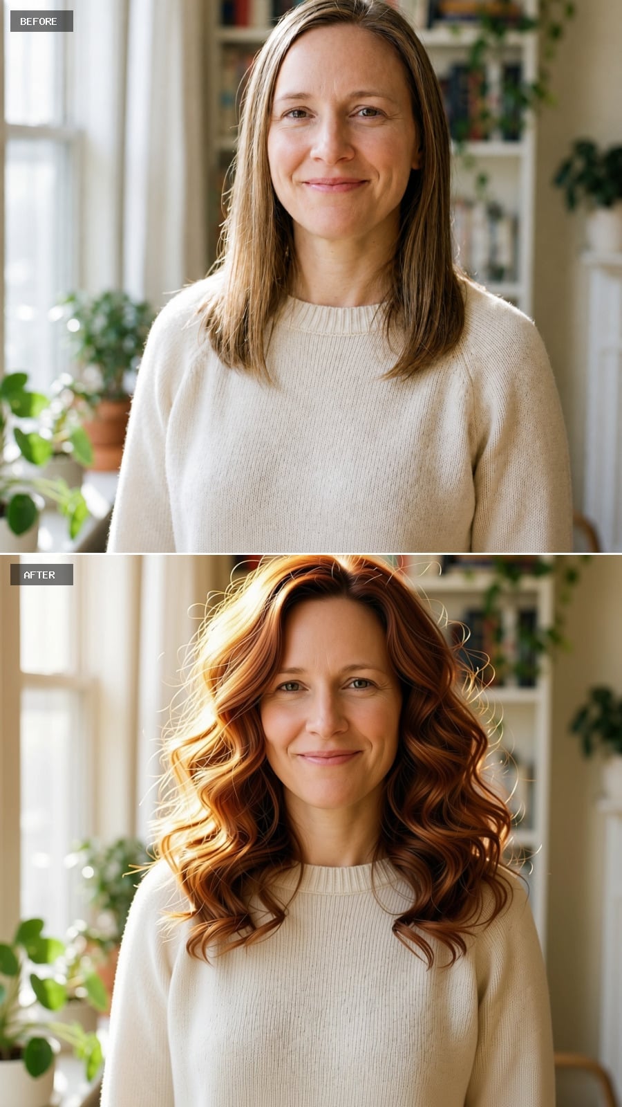 Copper Waves With Real Volume Changed How the Camera Reads Her Entirely