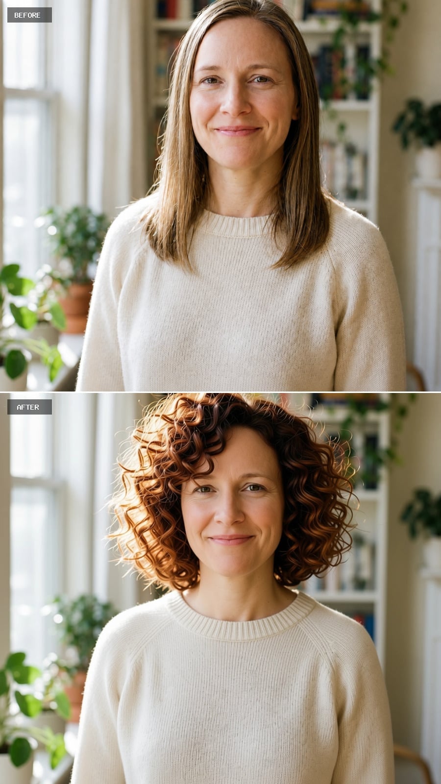 Curls That Photograph Like a Different Person Entirely