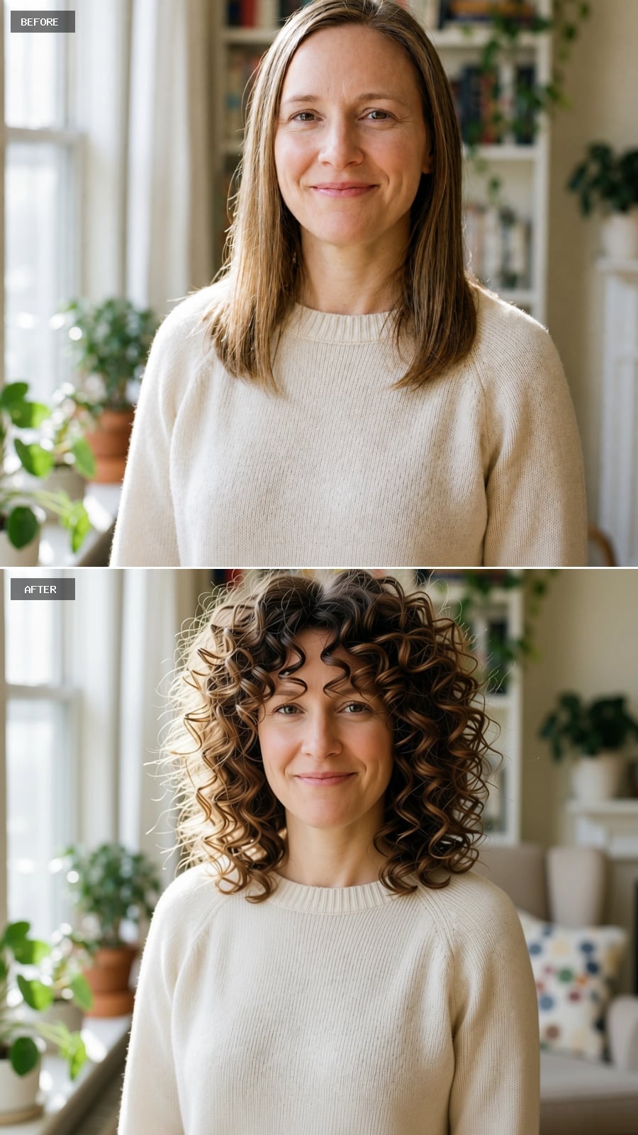 Curls With Real Depth Finally Gave Her Something the Camera Could Hold Onto