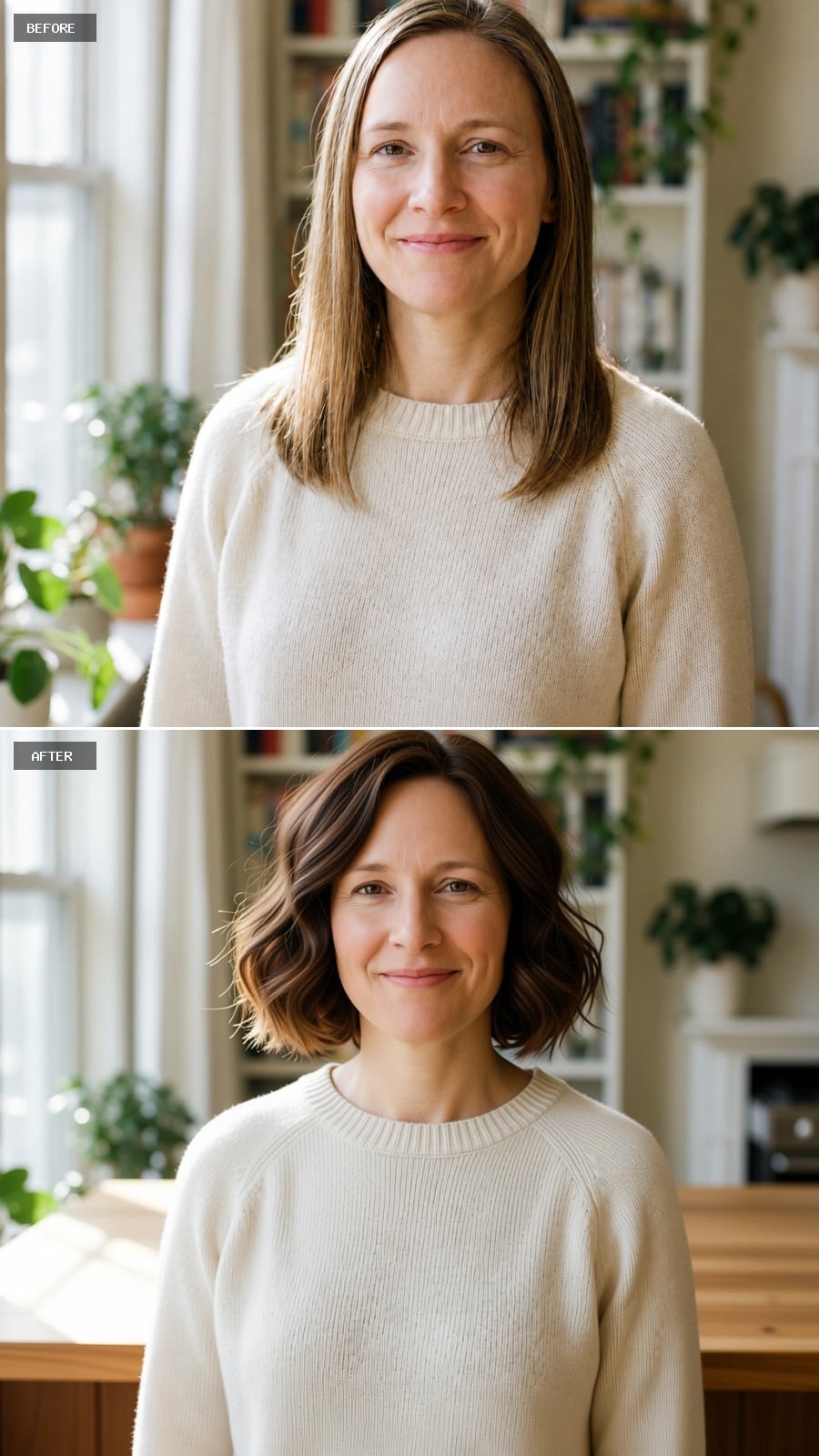 Wavy Bob With Dark Dimension That Finally Gives the Camera a Real Shape to Read