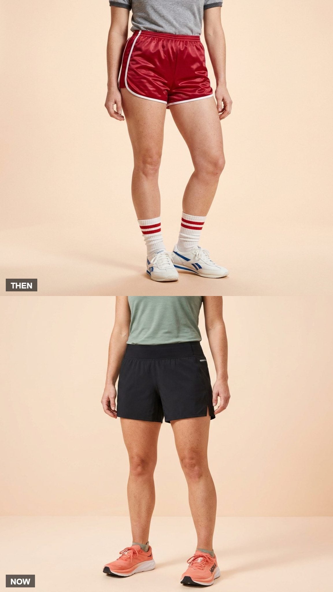 The Shiny Satin Running Short That Rode Up Every Single Time