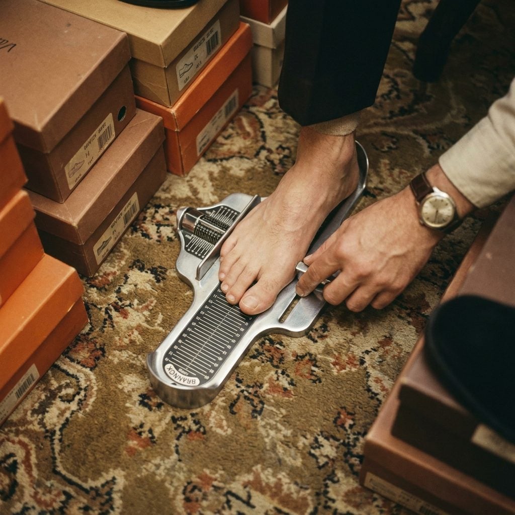 The Shoe-Store Foot-Measuring Device Everyone Tried Even Though You Knew Your Size