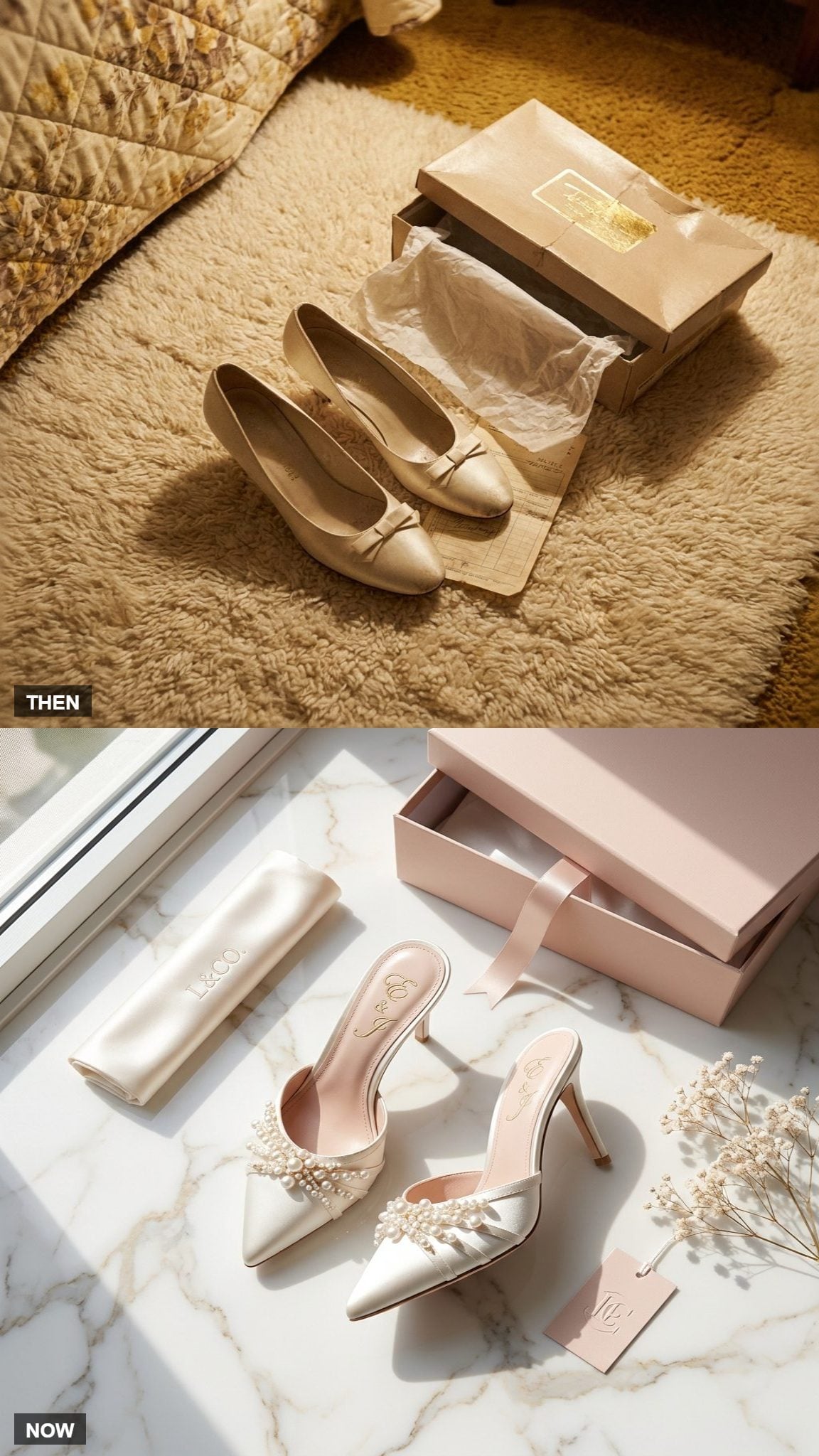 Shoes Nobody Saw: Dyeable Pumps in 1975 vs. the Bridal Shoe as a Trophy