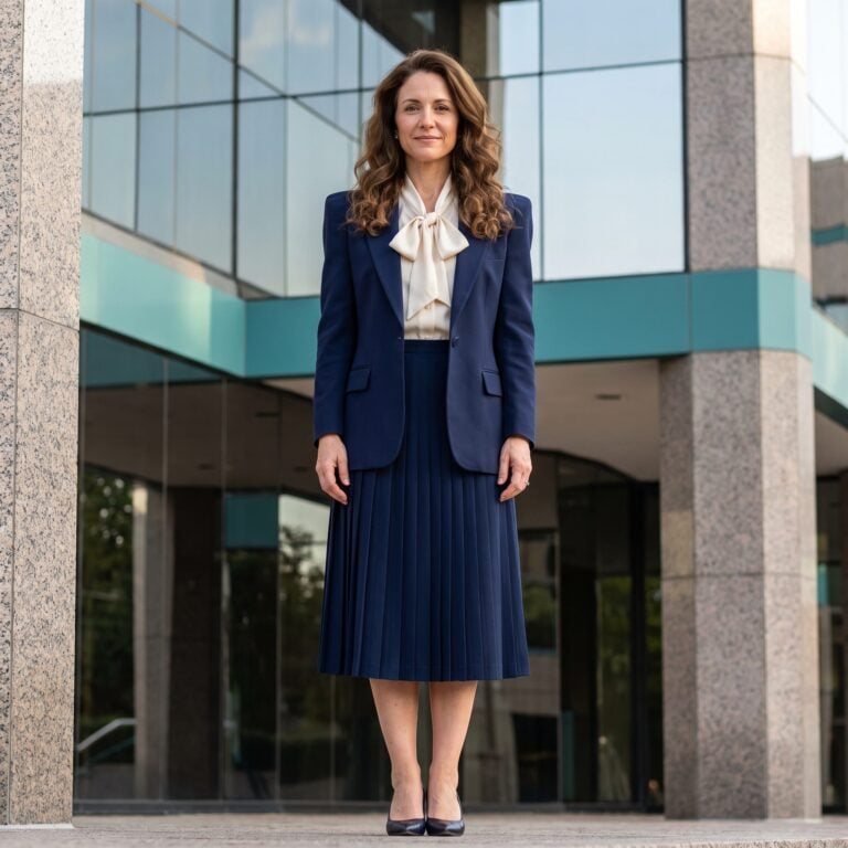 Her Shoulder-Pad-Everything 1980s Workwear Was Screaming to Be Modernized — Here Are 26 Before & After Looks — Before