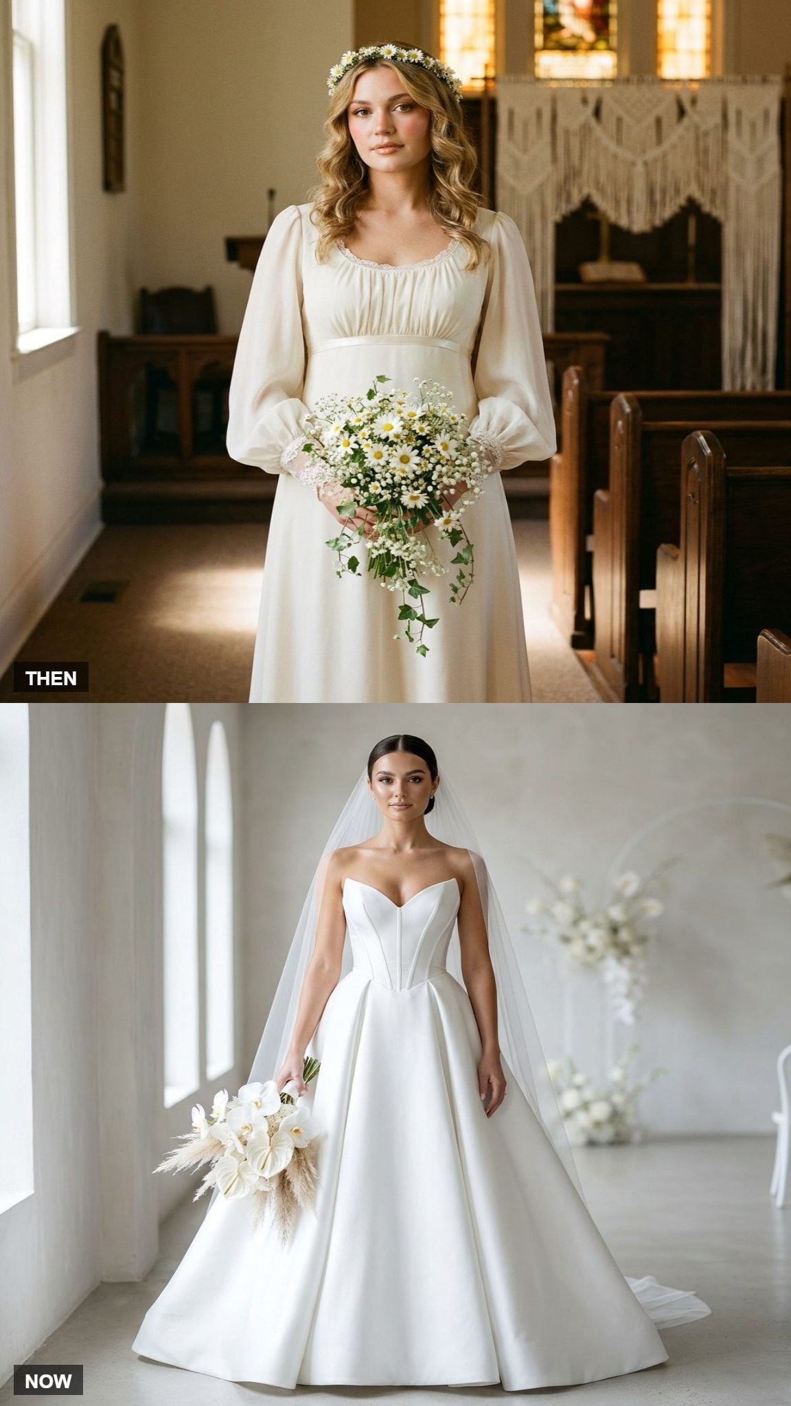 1975 Had a Handful of Silhouettes. Today's Brides Get an Entire Menu.