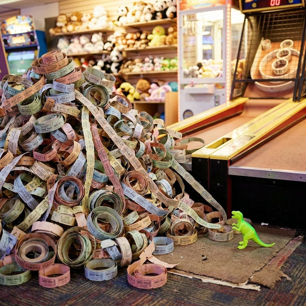 Skee-Ball Prizes: 500 Tickets for a Toy That Cost 40 Cents