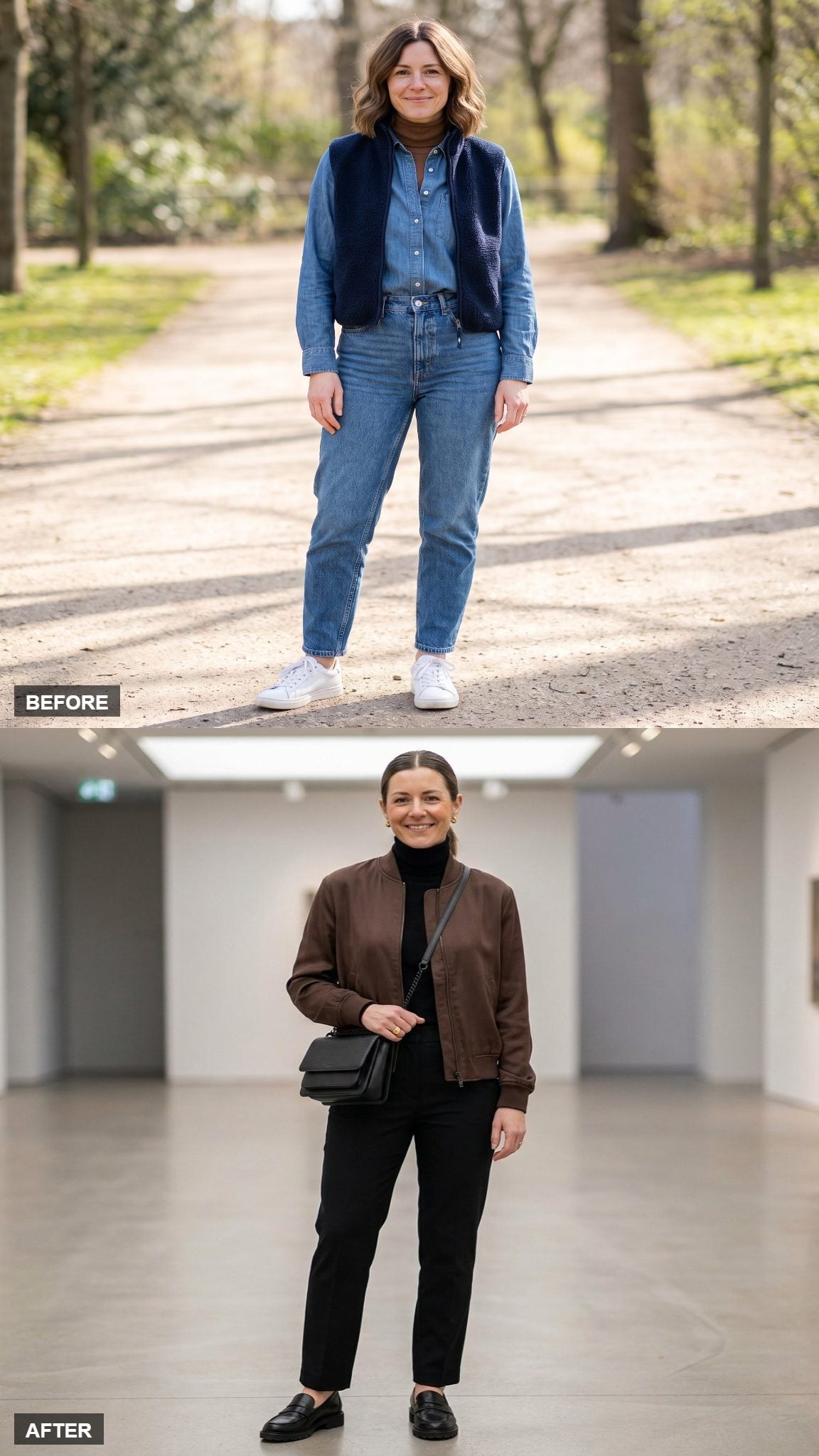 The Sleek Bomber and Straight-Leg Trouser, Recalibrated