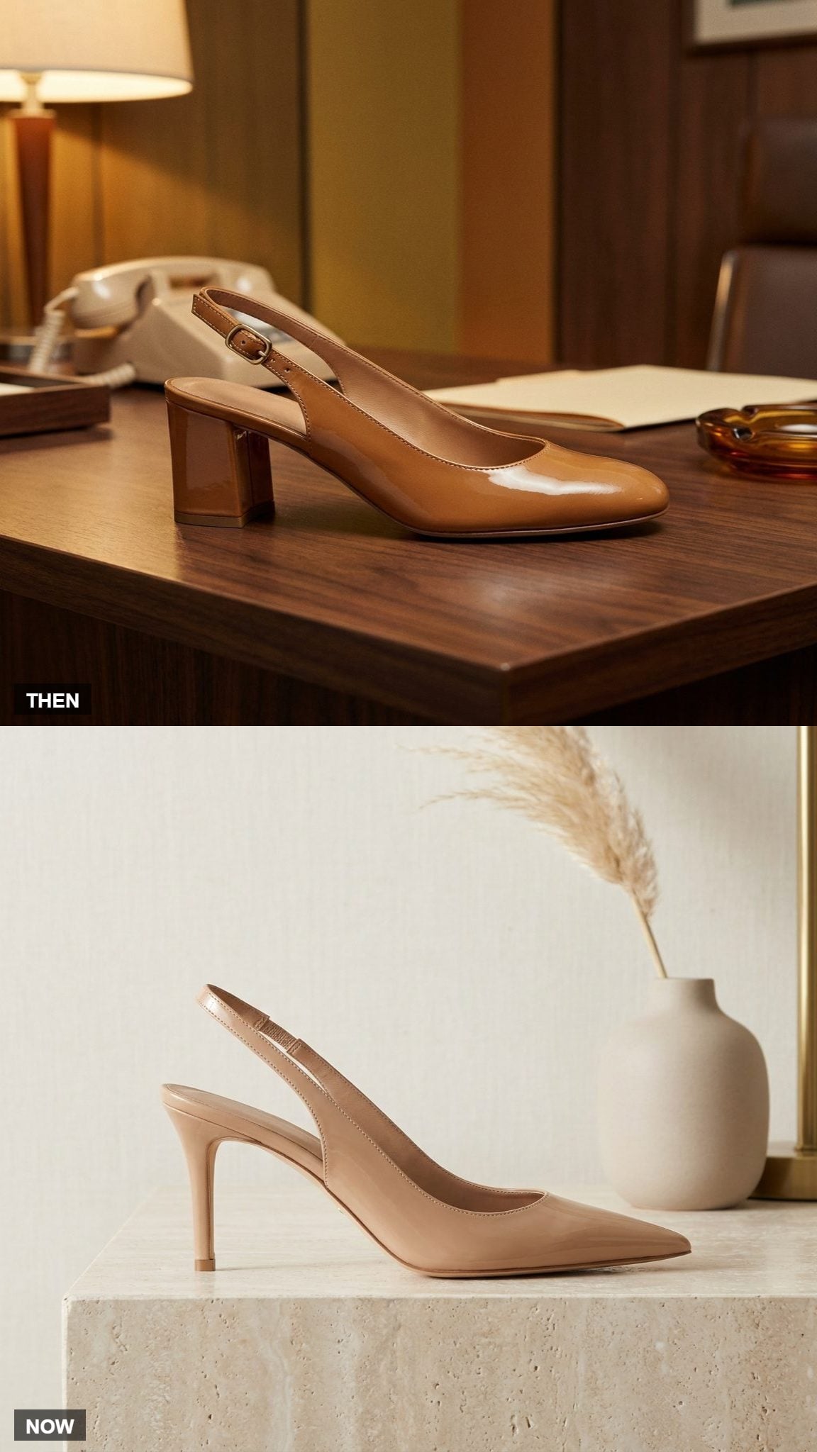 The Slingback Pump: 1970s Boardroom Weapon vs. Today's Quiet Confidence