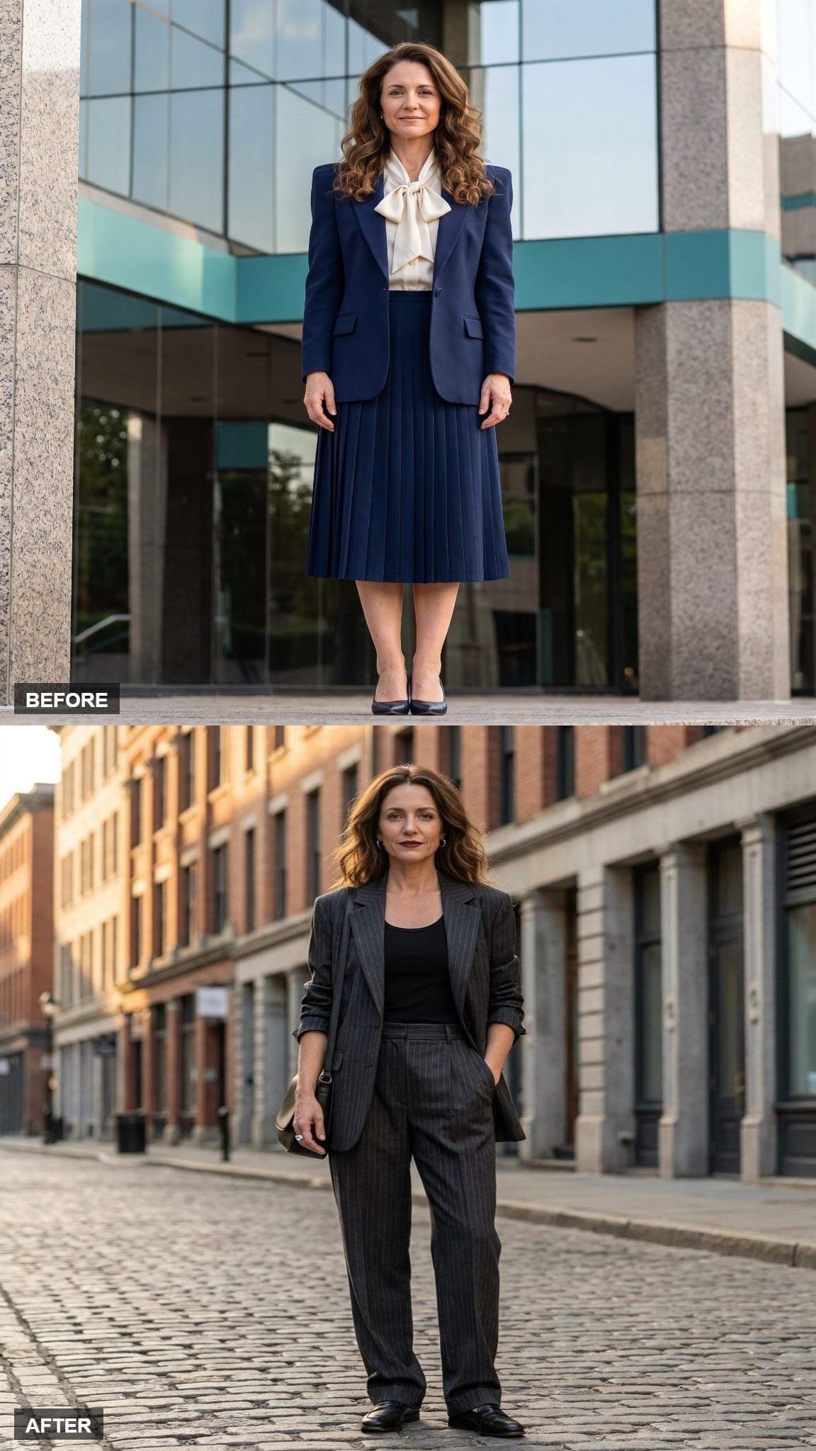Slouchy Suit, Sharp Attitude