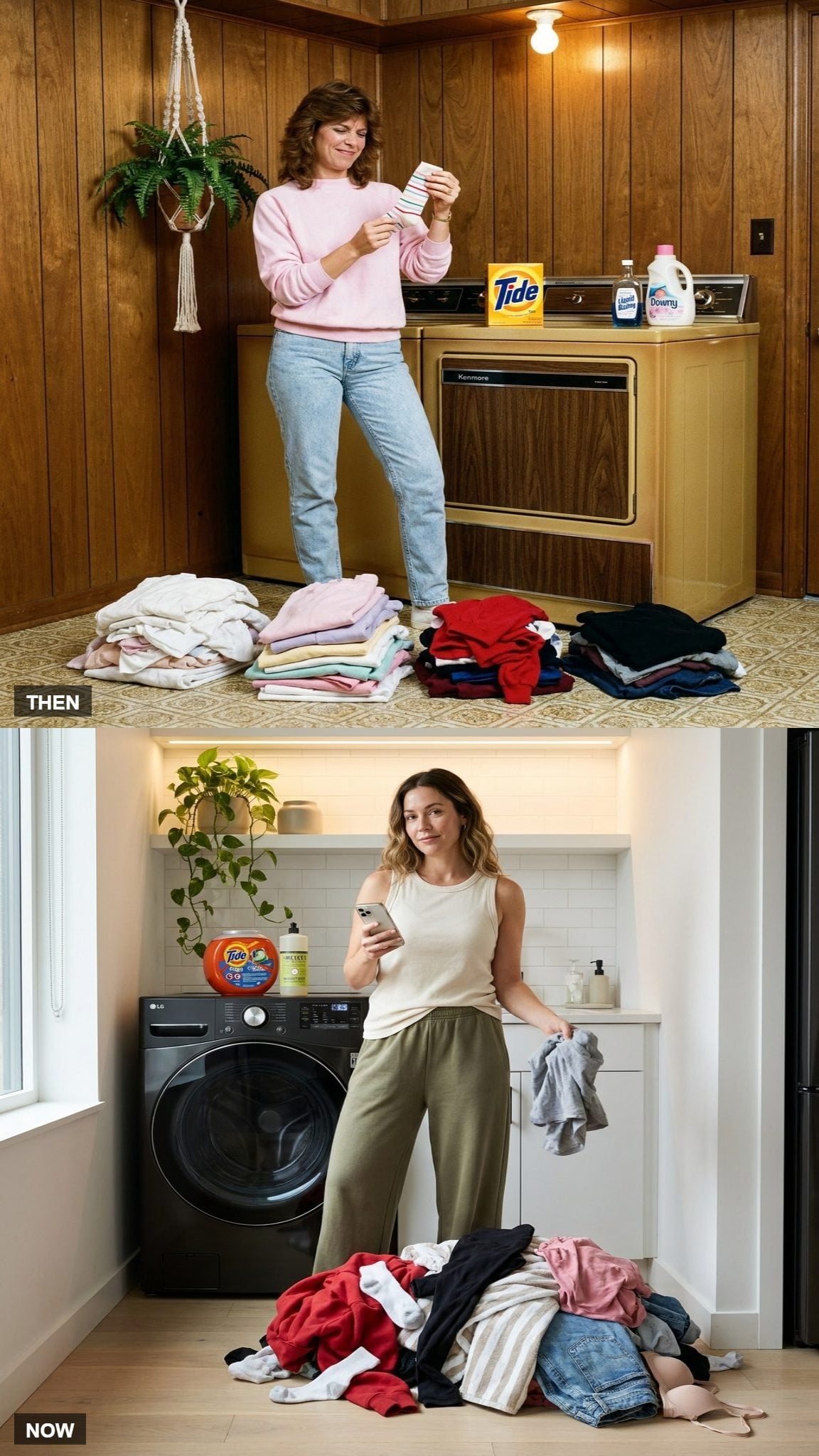 Sorting by Color vs. Sorting by 'It All Goes in One Pile', The Laundry Origin Story