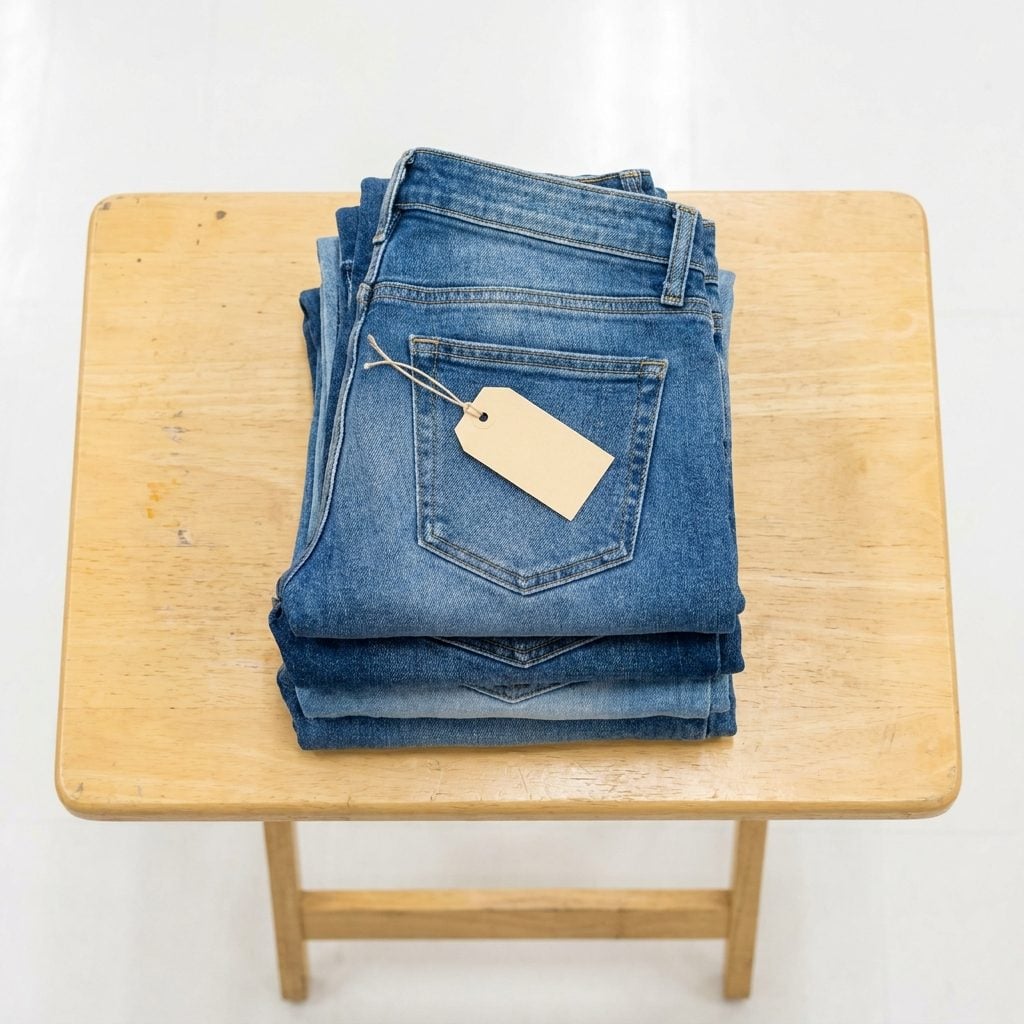 A Stack of Gap Jeans: About $30 to $50 a Pair