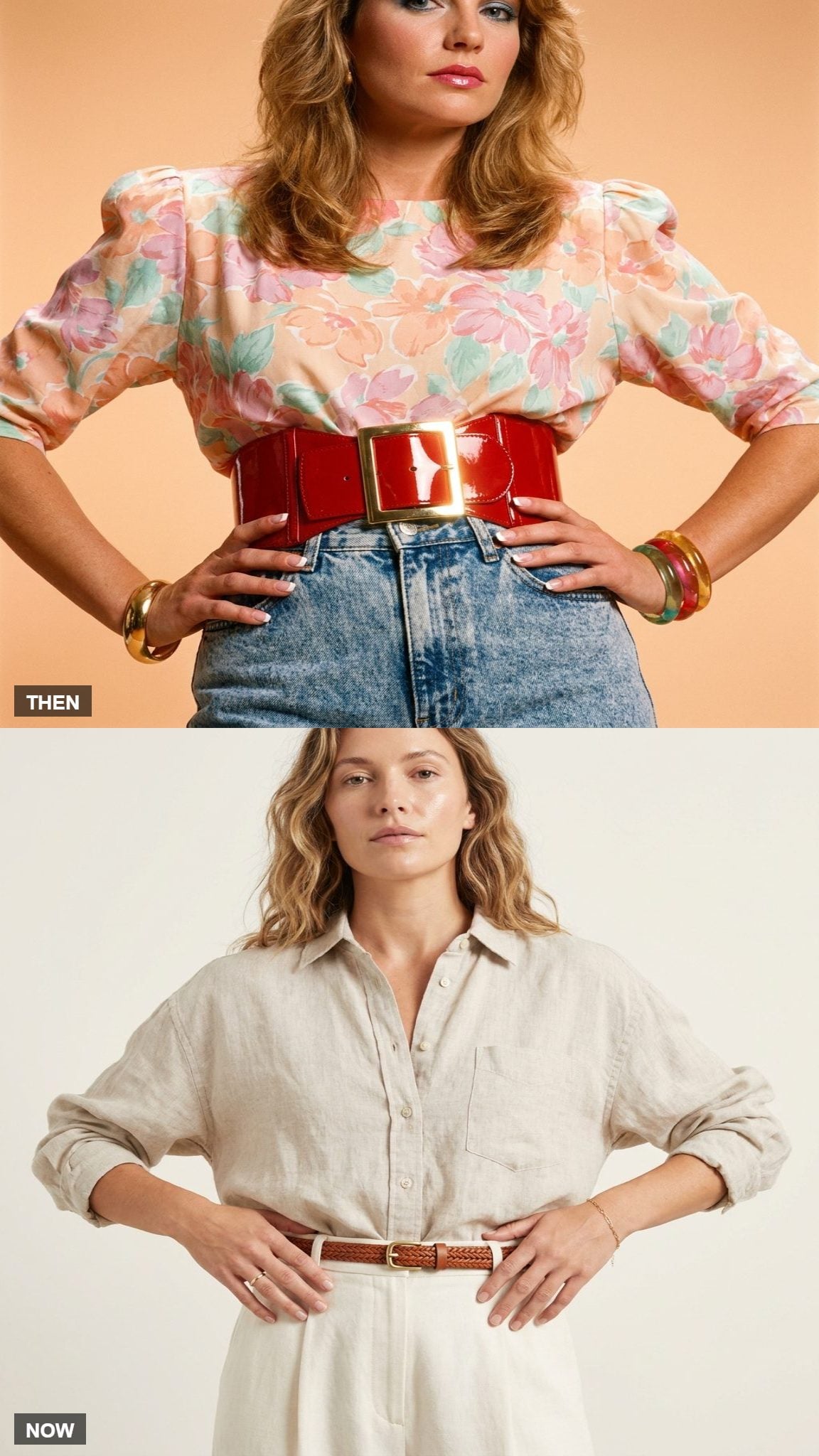 The Statement Belt Went Around the Waist Like It Meant Business